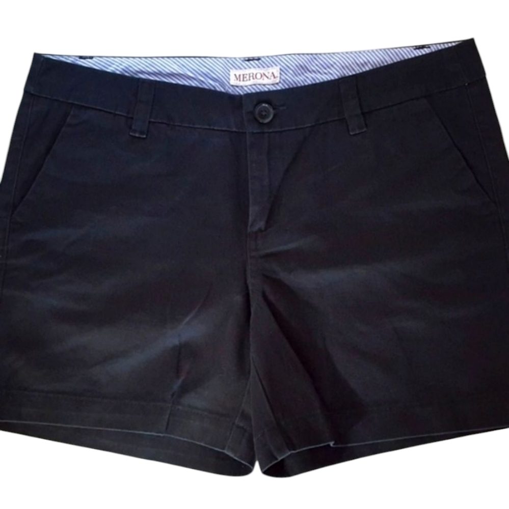 Womens Merona Black Shorts - 6